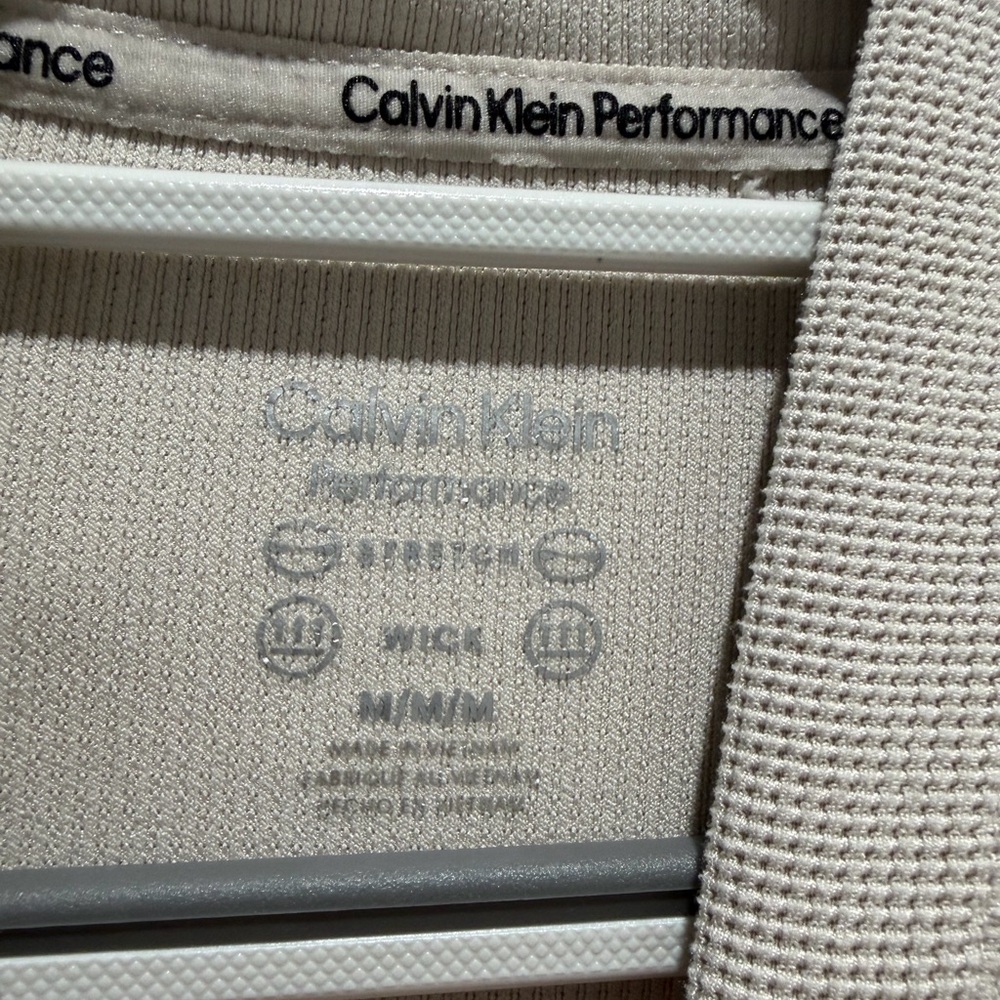 Calvin Klein Performance Stretch Waffle Hoodie~ size M - Picture 6 of 11